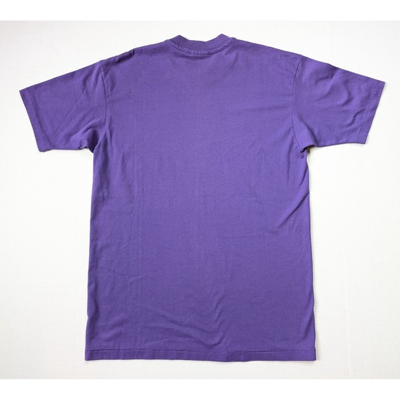 Vintage The Islands of Hawaii Shirt Mens Large Purple 90s Hanes - Picture 6 of 6